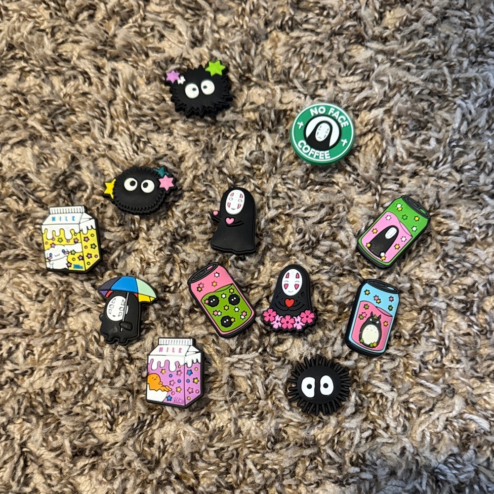 CROCS Sandals with Colorful Charms